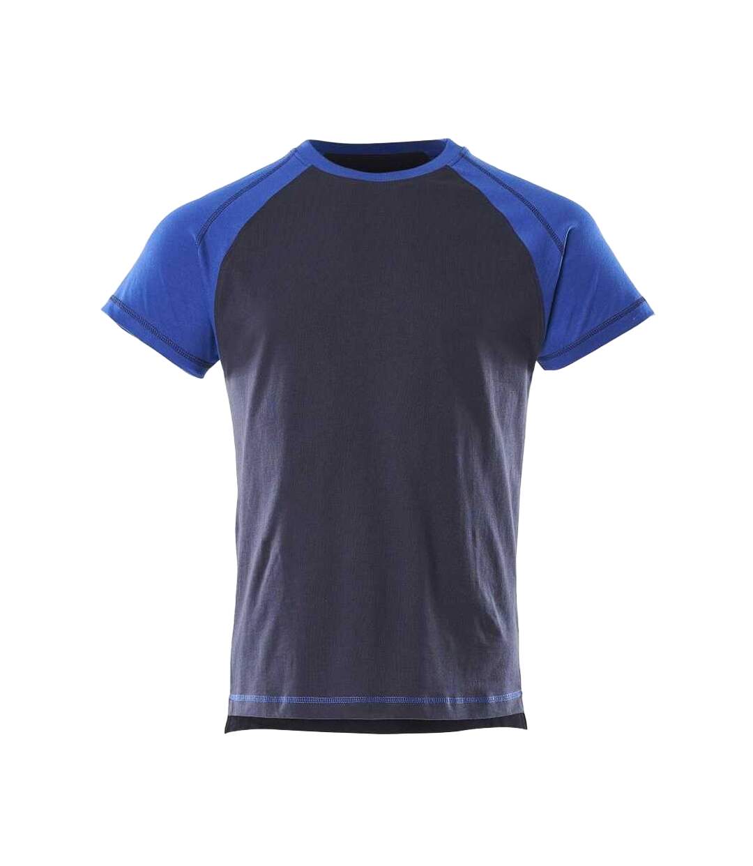 T-shirt Albano Image Homme Bleu Marine Bleu Roi Mascot-1