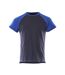 T-shirt Albano Image Homme Bleu Marine Bleu Roi Mascot-1