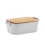 Lekker pp plastic 700ml lunch box one size white MidOcean-1