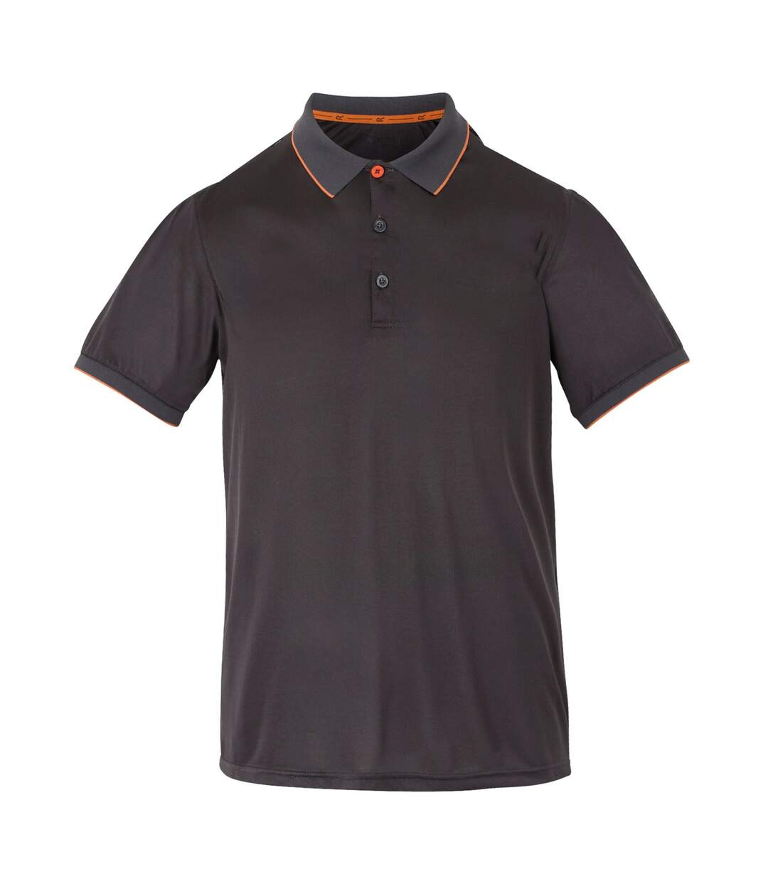 Polo remex homme cendre / orange sombre uni Regatta-1