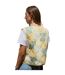 Doudoune Sans Manches Motif/style Patchwork Cabos Femme Citron Threadbare-2