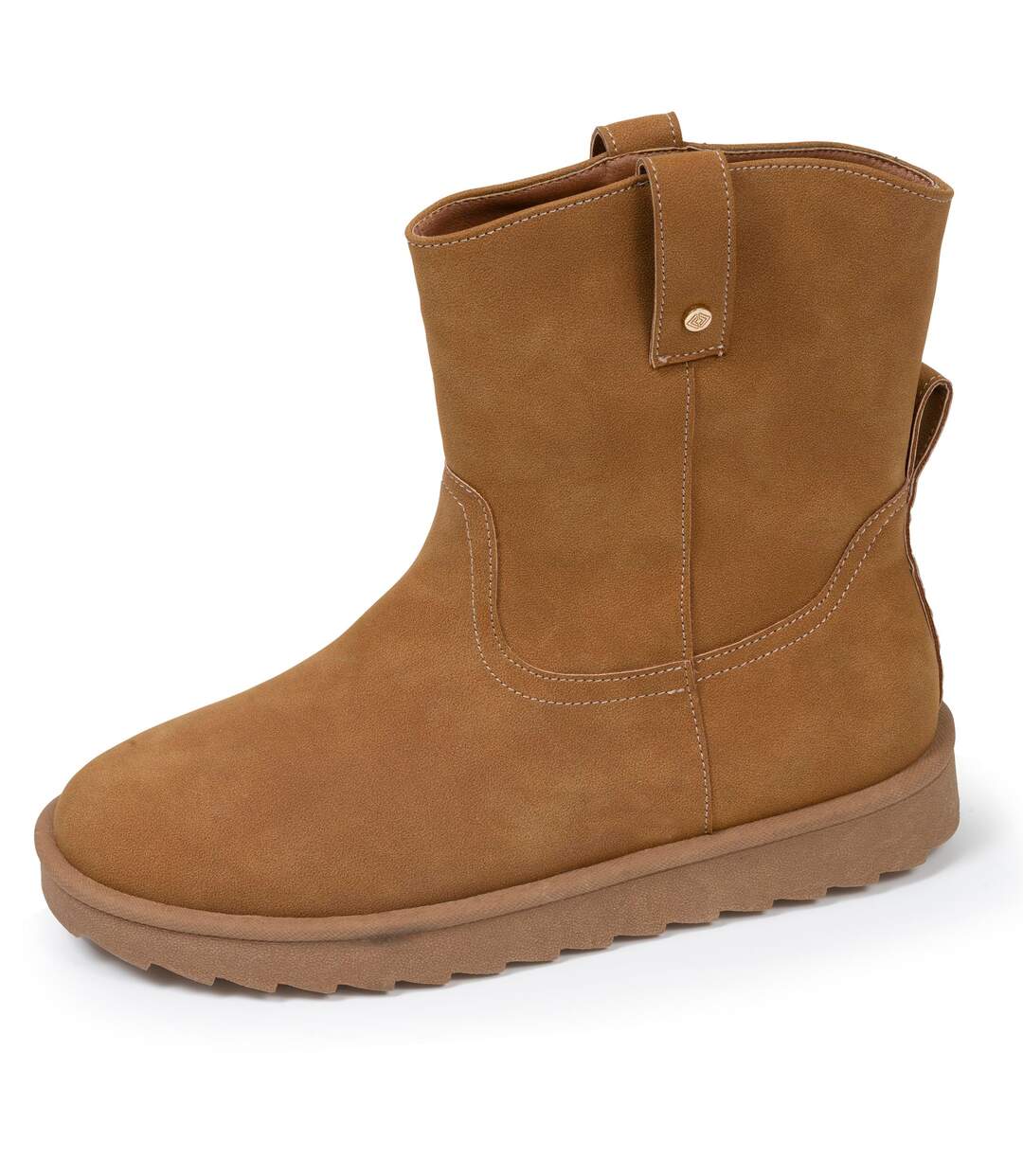 Isotoner Bottines femme haute, confort à mémoire de forme-1