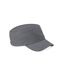 Casquette Militaire Adulte Gris Foncé Beechfield-1