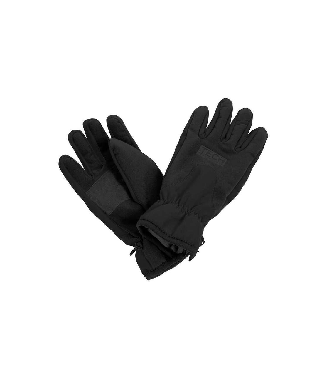 Gants De Sport Hydrofuges Et Coupe-vent Noir Result-2