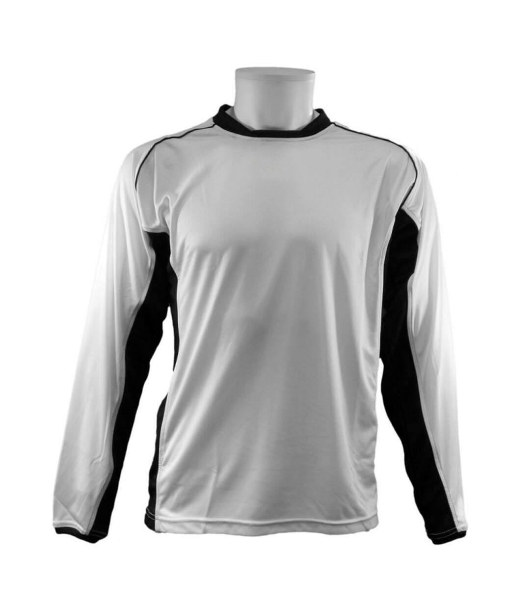 Maillot de foot london adulte blanc / noir Carta Sport