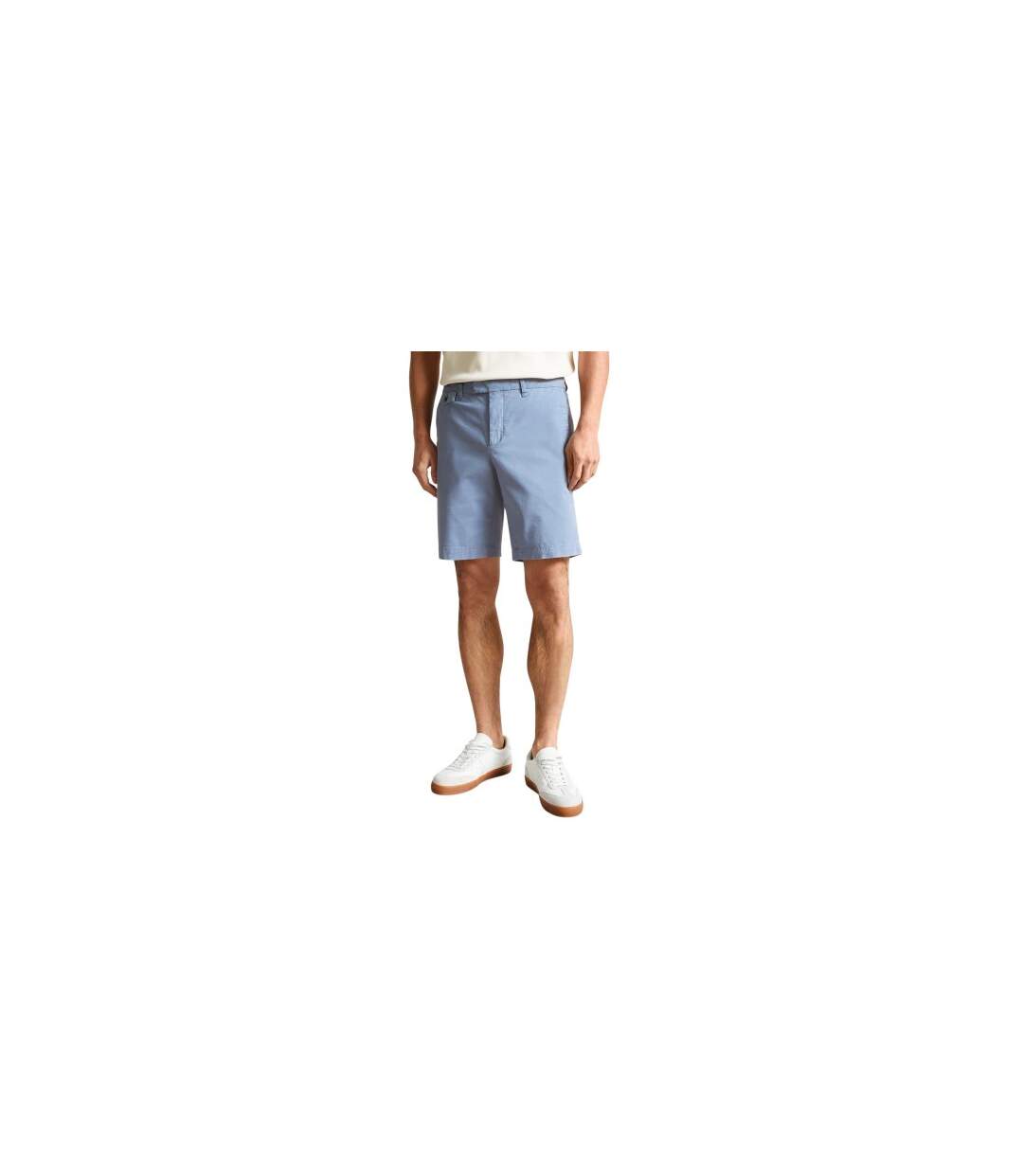 Mens Chino Shorts Mid Blue Ted Baker-1