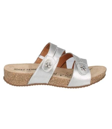 Sandales Mules Tonga Femme Métallisé Transparent Josef Seibel