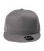 Casquette De Baseball Rap Gris Malfini-3