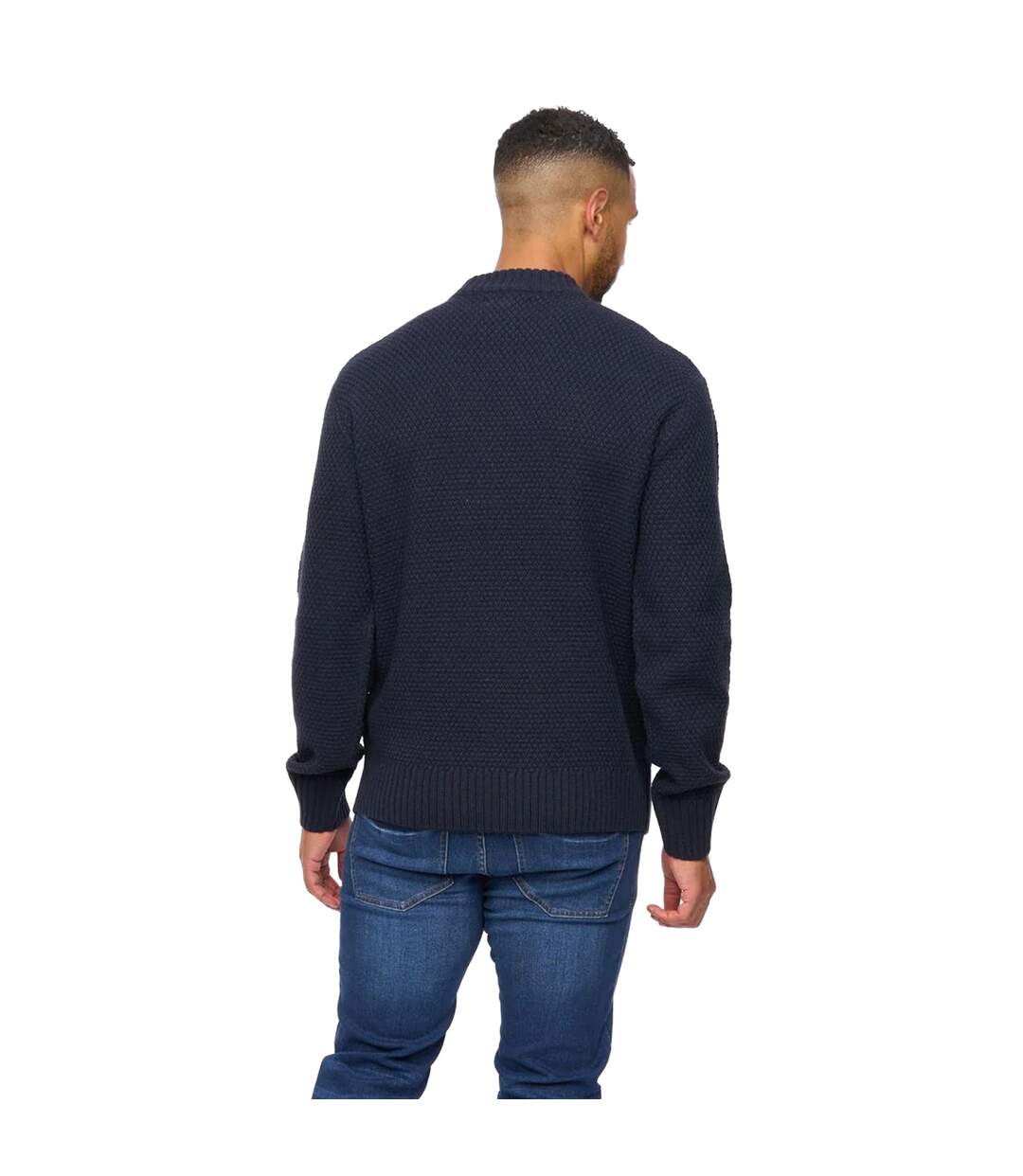 Pull Homme Bleu Marine Bewley & Ritch-3