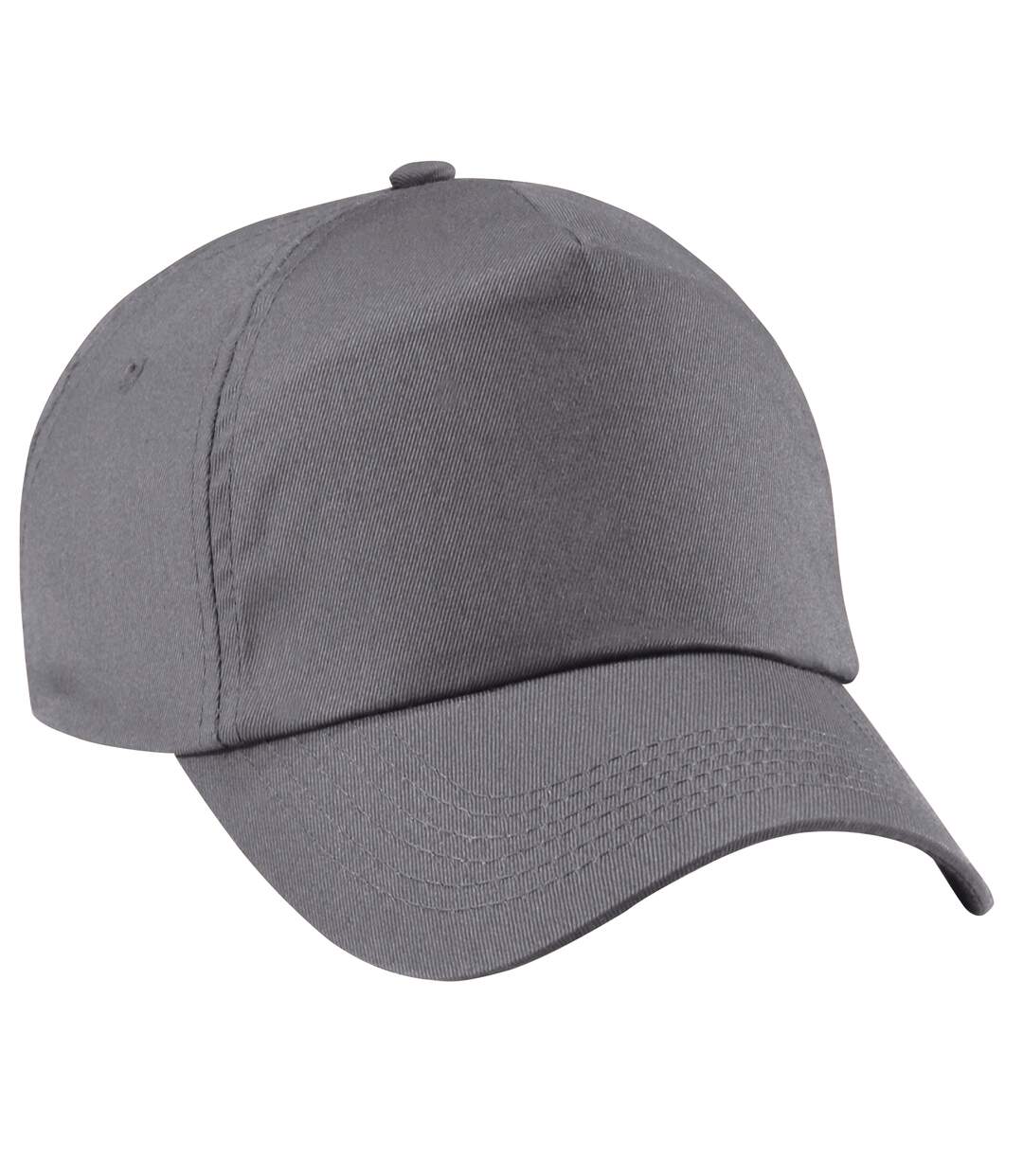 Casquette baseball enfant unisexe gris graphite Beechfield-1