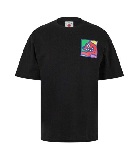 Mens Pop Art Cotton Relaxed Fit T-shirt Black ICECREAM