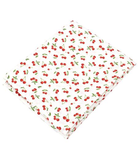 Nappe enduite CERISES Rectangulaire