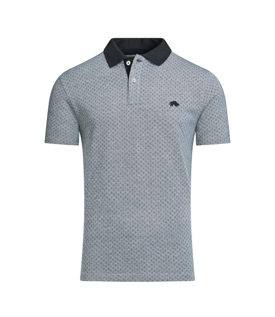 Polo homme noir Raging Bull-1