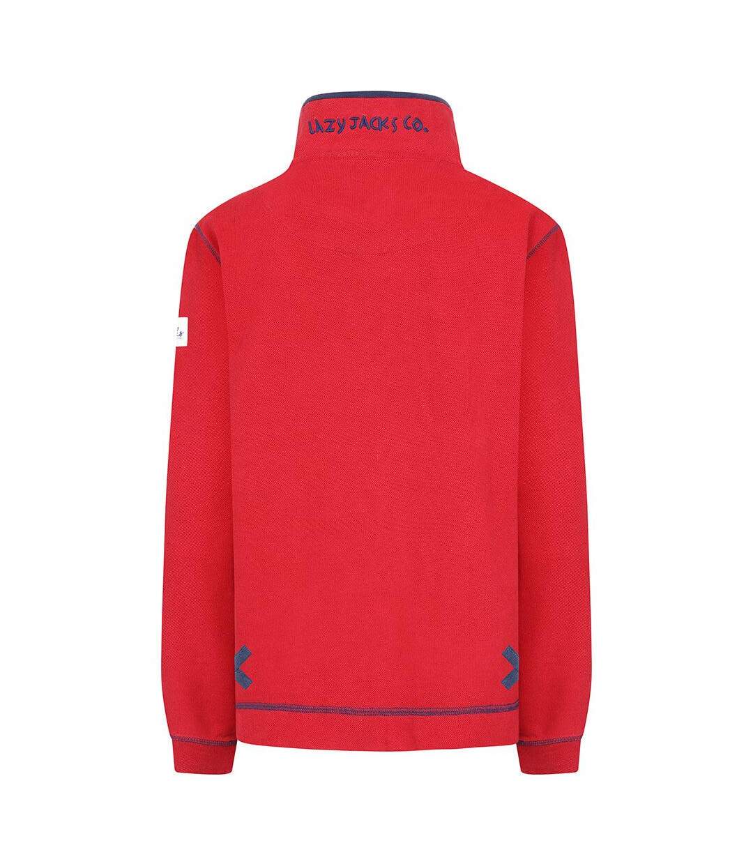 Haut Polaire Femme Rouge Lazy Jacks-4