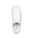 Womens/ladies Powercourt 2.0 Leather Trainers White Gold Lacoste-3