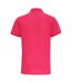 Asquith & Fox Mens Short Sleeve Performance Blend Polo Shirt (Hot Pink) - UTRW5350