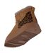 Isotoner Bottines femme basses revers fourré, semelle à mémoire de forme-5
