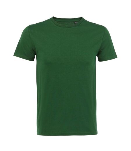 SOLS Mens Milo Organic T-Shirt (Bottle Green)