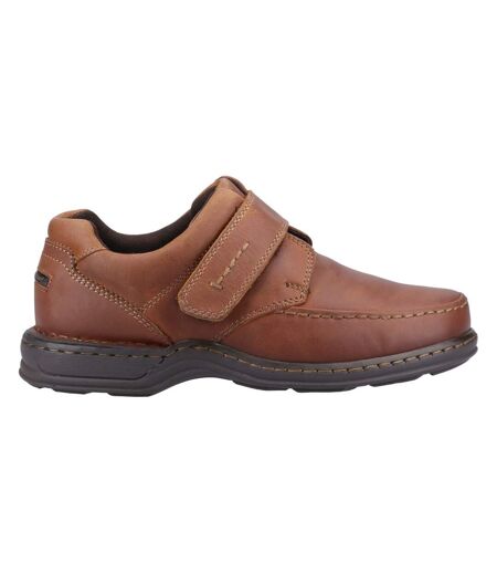 Hush Puppies Mens Roman Leather Shoes (Brown) - UTFS10062
