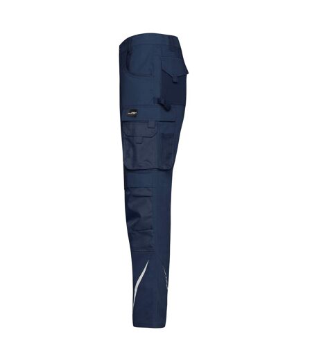 Pantalon De Travail Homme Bleu Marine James And Nicholson