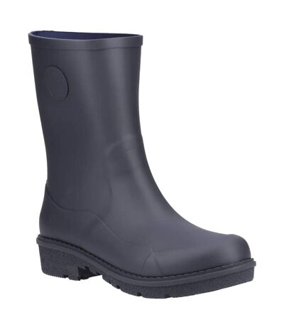 Womens/ladies wonderwelly short wellington boots midnight navy FitFlop