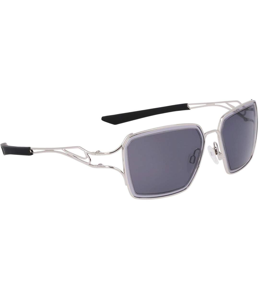 Lunettes De Soleil Motif/style Prisme Adulte Taille Unique Argenté Gris Gris Clair Nike-1