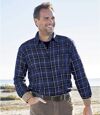 Kostkovaná flanelová košile Sherbrooke Atlas For Men