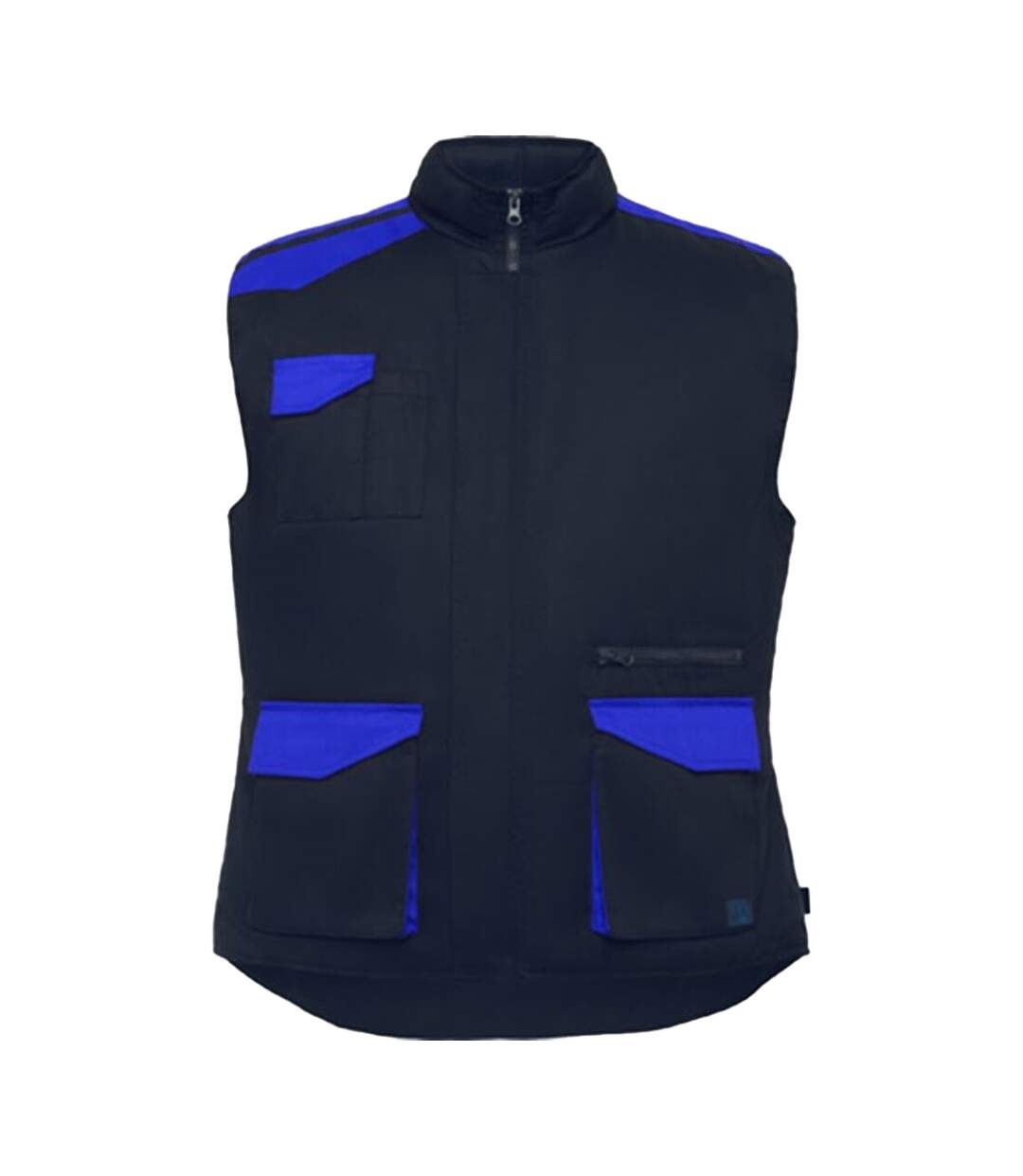 Veste Sans Manches Armada Homme Bleu Marine Bleu Roi Roly Workwear-1