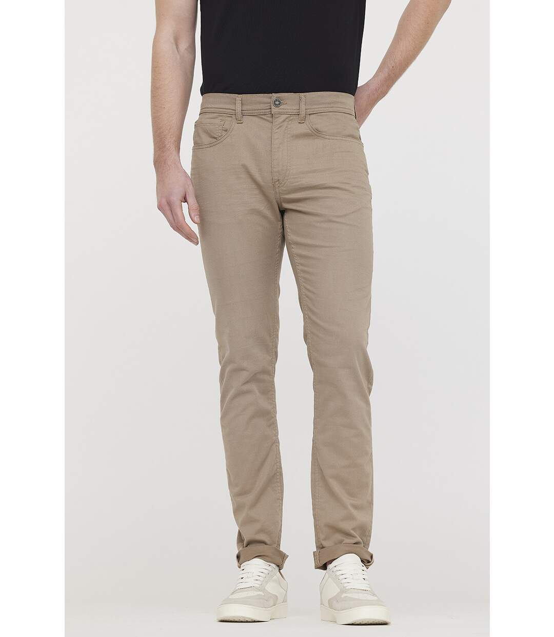 Pantalon coton straight LC122