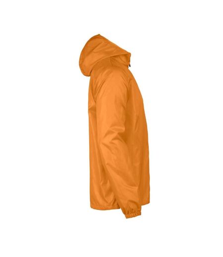Mens Fastplant Waterproof Jacket Orange Printer RED