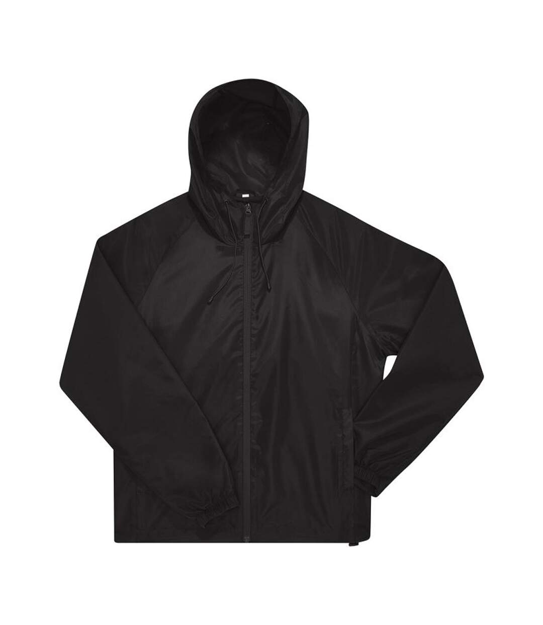 Unisex adult #reset windbreaker black B&C-1