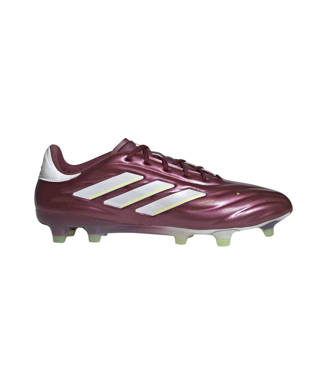 Mens Copa Pure Elite Calf Leather Firm Ground Football Boots Red Adidas-1