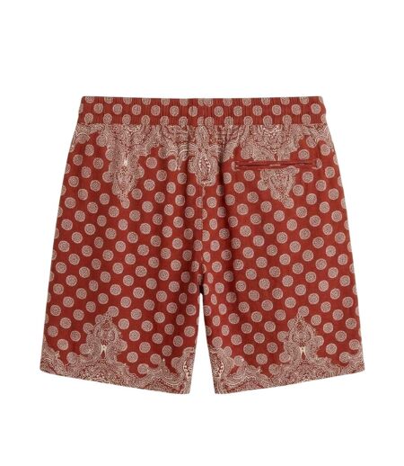 Short Motif/style Cachemire Homme Rouge Another Influence