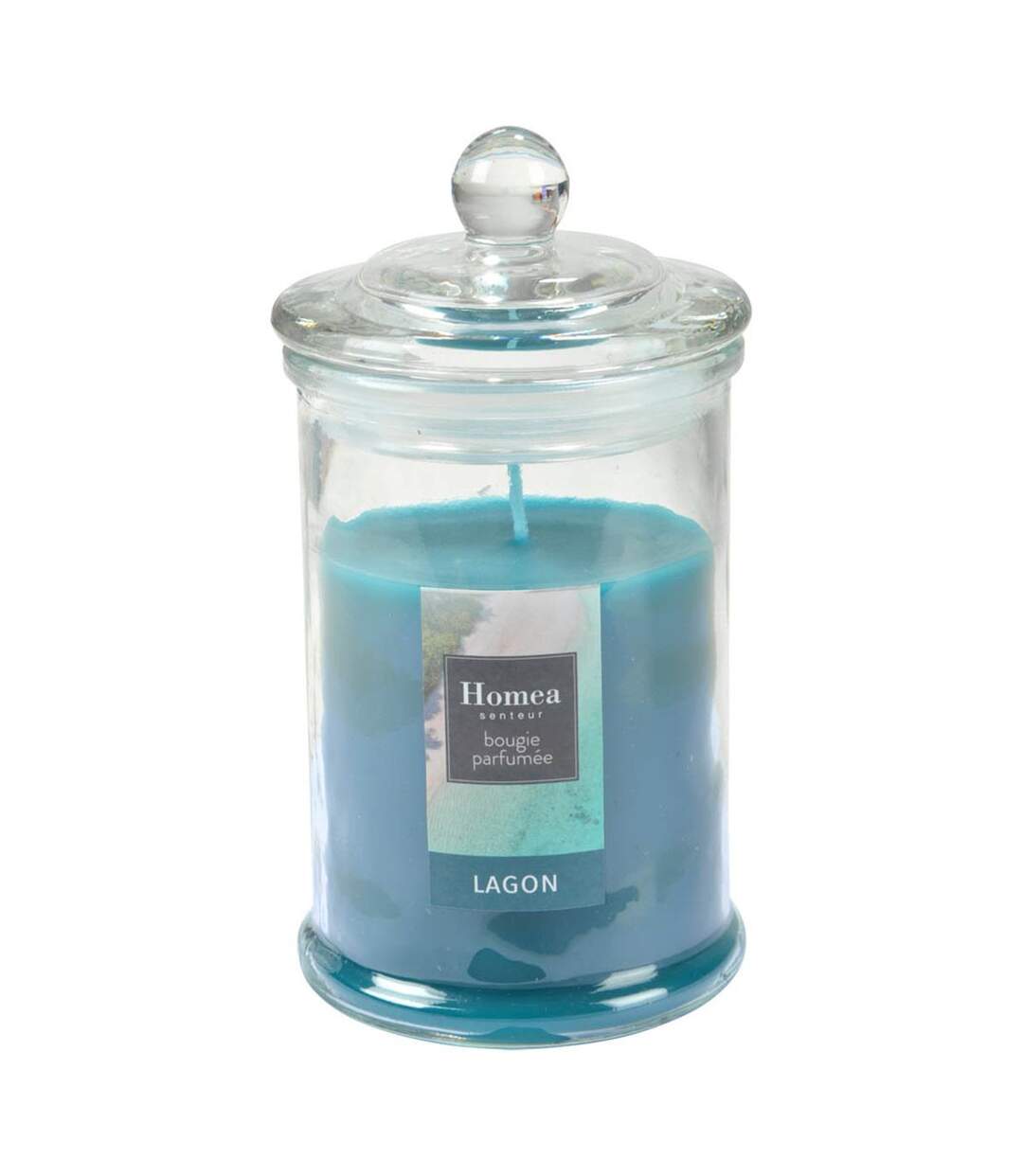 Bougie Parfumée Bocal Essentiel II 15cm Lagon-1