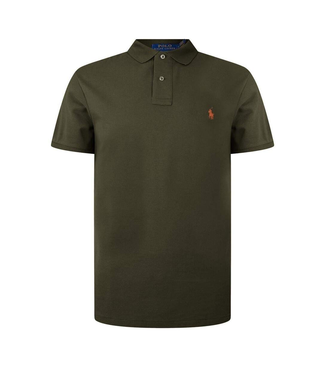 Polo Custom Homme Vert Ralph Lauren-2