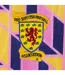 Polo Motif/style Rétro Homme Bleu Marine Jaune Rose Scottish FA-3