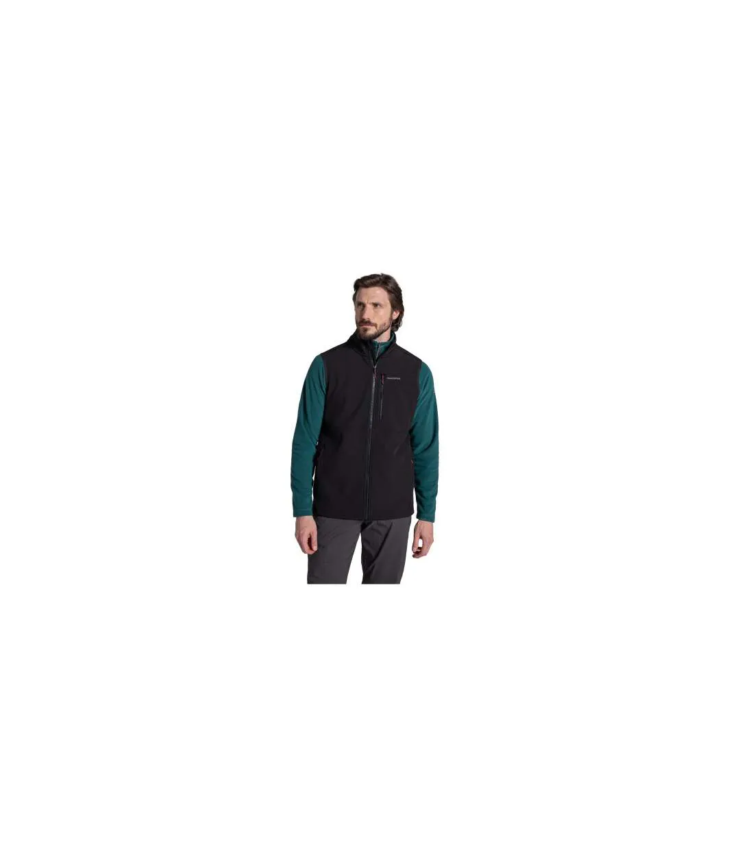 Veste Sans Manches Motif/style Logo Altis Homme Noir Craghoppers-1