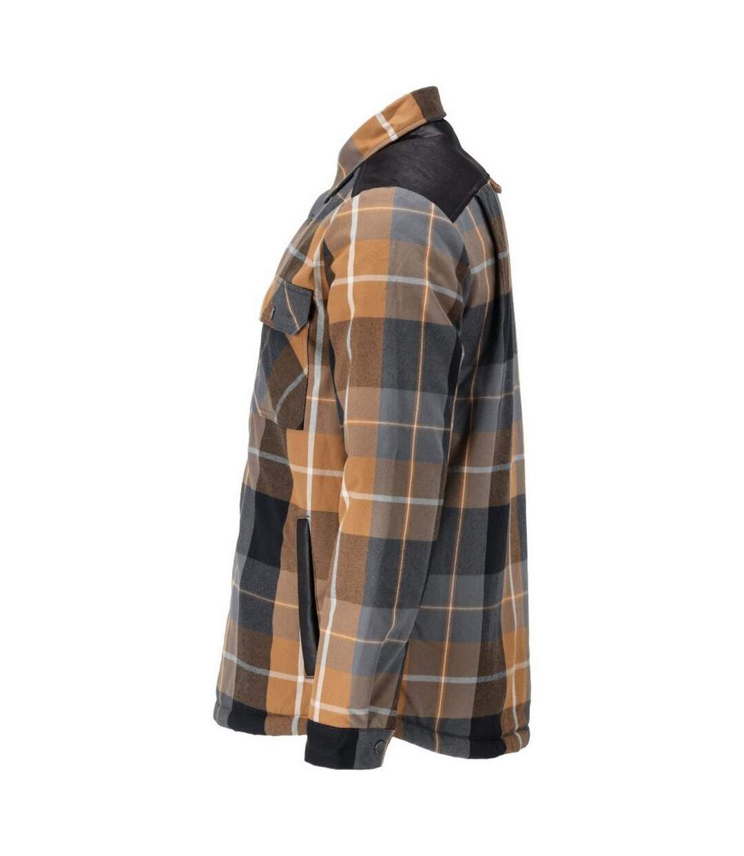 Chemise Customized Homme Marron Mascot-3