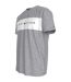 T-shirt Motif/style Logo Homme Gris Blanc Tommy Hilfiger-3