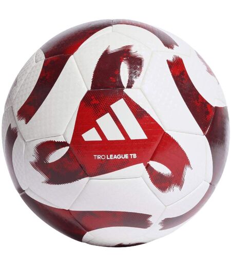 Ballon De Foot Tiro League J350 Taille 5 Blanc Rouge Adidas