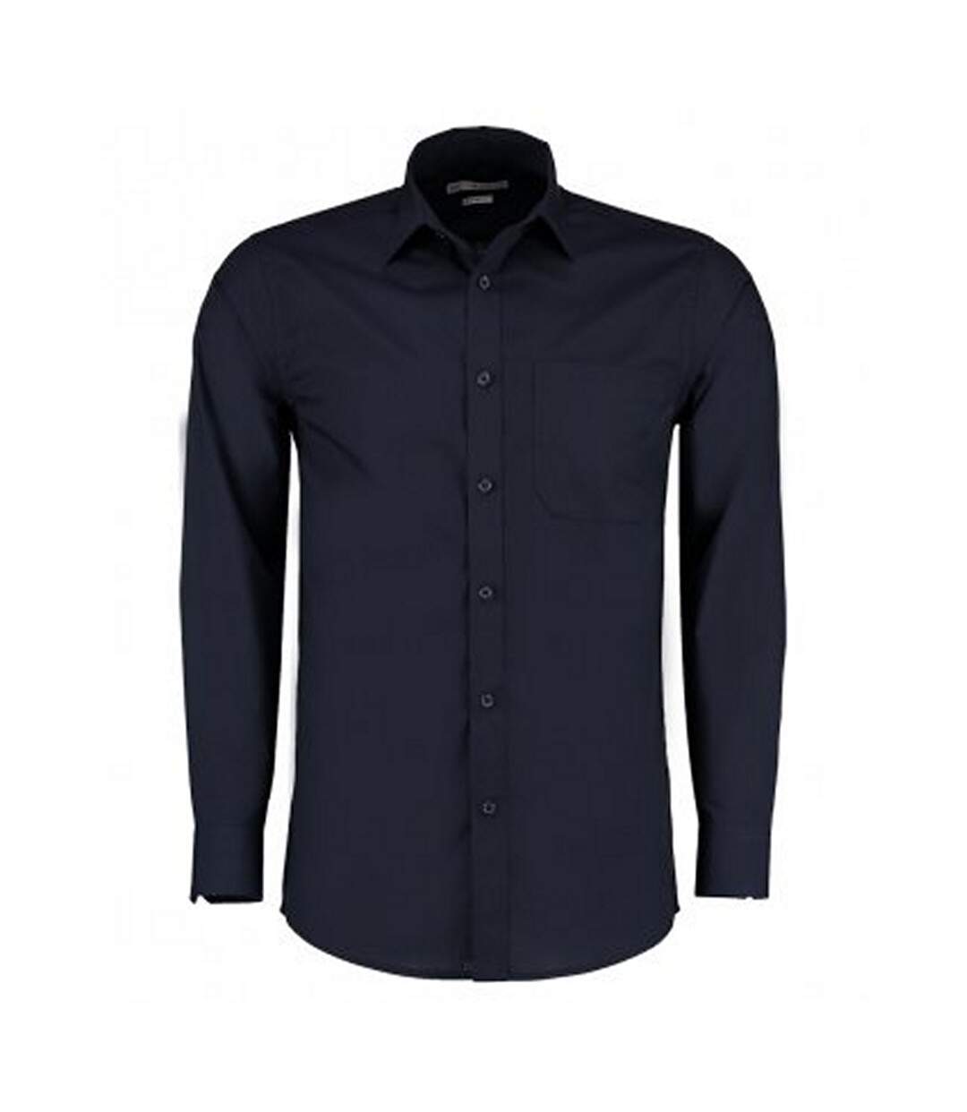 Chemise poplin hommes bleu marine Kustom Kit