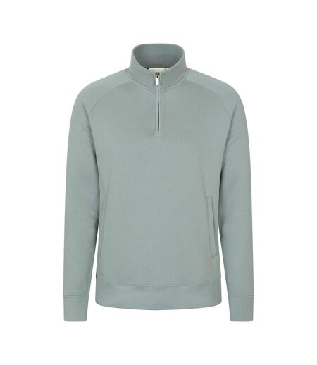 Sweat Bamburgh Homme Vert Pâle Mountain Warehouse
