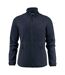Womens/ladies Speedway Fleece Jacket Dark Navy Printer-2