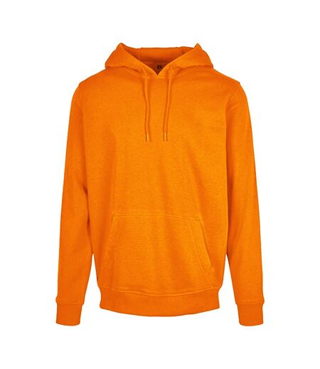 Build Your Brand Mens Heavy Pullover Hoodie (Paradise Orange) - UTRW5681