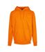 Sweat à capuche hommes orange vif Build Your Brand-1