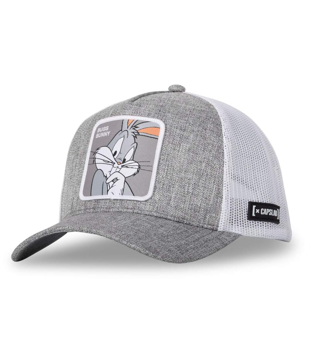 Casquette homme trucker en serge de coton Looney Tunes Bugs Bunny Capslab-1