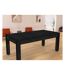 Billard convertible table 8 personnes Arizona + plateau 2 en 1 dinatoire et ping pong