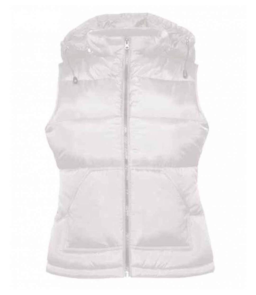 Doudoune femme sans manches - Bodywarmer JW935 - blanc