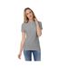 Polo Id.001 Femme Gris Chiné B&C-1