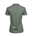 Polo luxury femme vert de gris Tee Jays-2